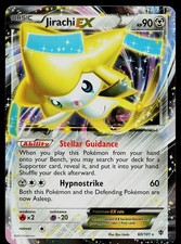 Pokemon Card - Jirachi EX Plasma Blast 60/101 Ultra Rare Holo