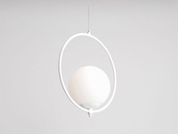 Weiß Moderne HäNgelampe Pendelleuchte 1X60W/E27 20X28X75 [Cm]