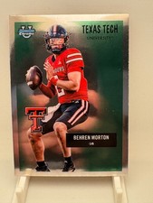 2025 Bowman University Chrome #55AV-11 Behren Morton 1955 NFL Draft Rookie