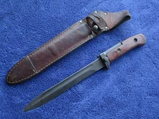VINTAGE ORIGINAL CZECH VZ58 BAYONET AND SCABBARD