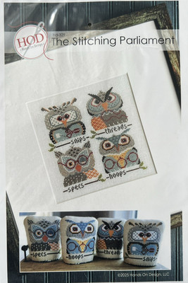 Hands On Design Counted Cross Stitch Chart The Stitching Parliament Owls 2025