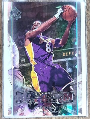Kobe Bryant 1999-2000 Upper Deck SP Authentic Maximum Force Holo Insert #M8