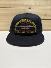 Vintage Normandy MILITARY Hat The Last Convoy Ship Hat New Unworn Made In USA