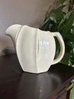 McCoy Pottery Tulip Pitcher Cream 1940s Vintage Springtime MCM
