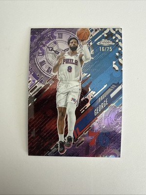 2025-26 Topps Chrome - Go Time Paul George #GT-15 /75