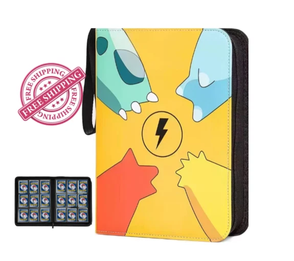 what booster packs are in galarian rapidash v box binder: 4 pocket pokemon portfolio main image 0