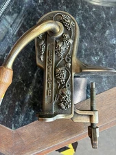 Vintage Roger Estate Table Top Corkscrew Wine Bottle Opener Metal & No Stand