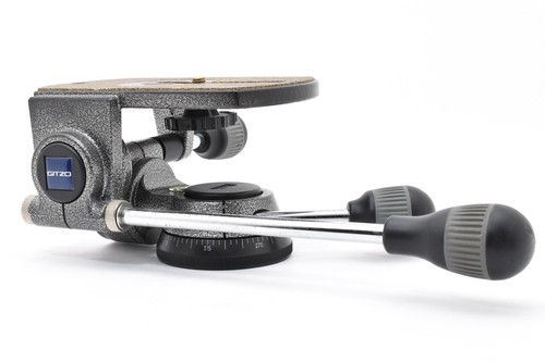 Gitzo G1570M 3Way Tripod Head Low Profile From JAPAN *Exc+5* #5184