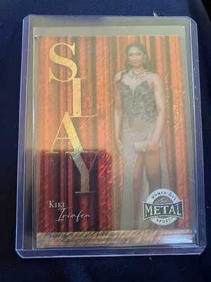 2025 Leaf Metal Women s Basketball Kiki Origen Slay 1/1 Pre- Production 