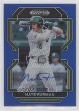 2022 Panini Prizm Draft Picks Blue 20/99 Nate Furman #PDP121 Auto n0c