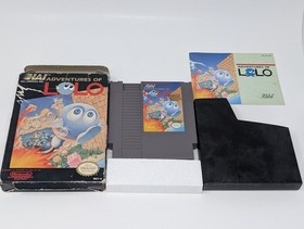 Adventures of Lolo (Nintendo NES, 1989) - CIB