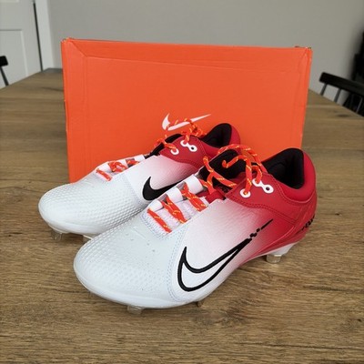 Size 9.5 Women s Nike Hyperdiamond 4 Elite Softball Red/White CZ5917-600