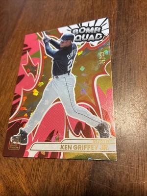 2026 Donruss Baseball Bomb Squad #2 Ken Griffey Jr. /99 Pink Ice