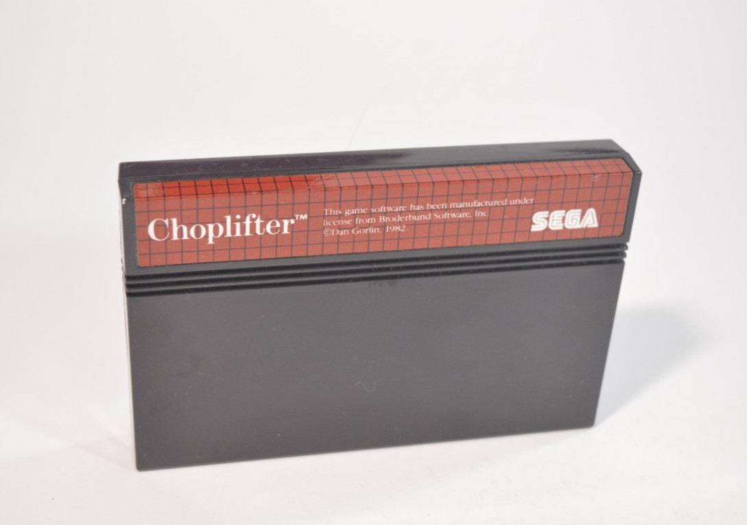 Choplifter  Master System Sega Game rétrogaming  PAL original