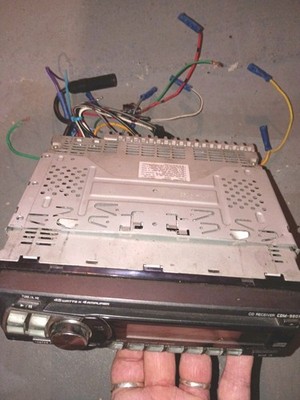Alpine CDM-9801 CD Receiver with CD Changer Controls