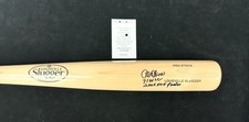 Al Oliver Signed Autographed Blonde Bat Pittsburgh Pirates COA
