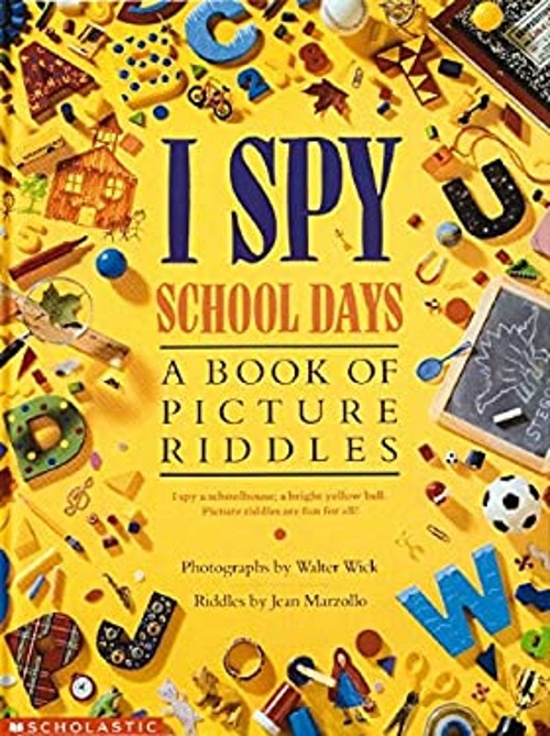 I Spy School Days : A Book of Picture Riddles Hardcover Jean MarzFree US Delivery | ISBN:0590481355