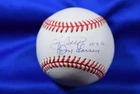 Yogi Berra Don Larsen PSA DNA Autograph American League OAL Signed Baseball 1956