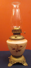 Brass Footed Climax Table Oil Lamp — photo 6
