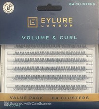 Image of Eylure London Volume & Curl Value Pack – 84 Lash Clusters (10mm, 12mm & 14mm)