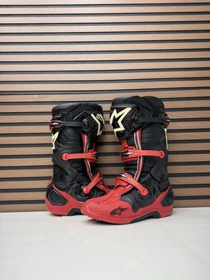 Alpinestars Tech 10 LE Acumen Boots - Size 9 - Red / Black