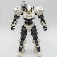 Hot Sale White Mech Robot Jaeger Model 31,5 cm High Building Toys 1244