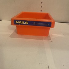 Vintage LITTLE TIKES TOOL DRAWER BIN WORK SHOP BENCH NAILS