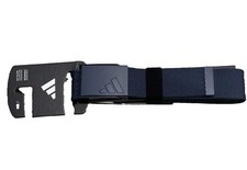 Adidas Three Stripes Tour Golf Reversible Webbing Belt PRLOIN / CGREEN NEW