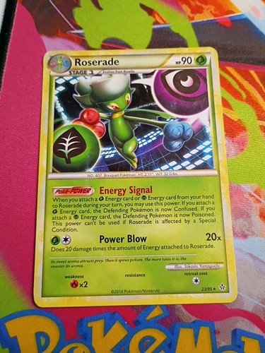 Pokemon Card - Roserade Unleashed 23/95 Rare Mp