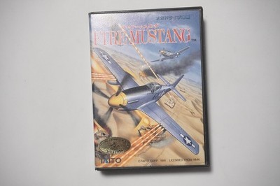 Sega Mega Drive Fire Mustang boxed Japan MD game US Seller