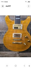 1998 Gibson USA Les Paul Standard DC Flame Top W/Ohsc 6.9 Lb