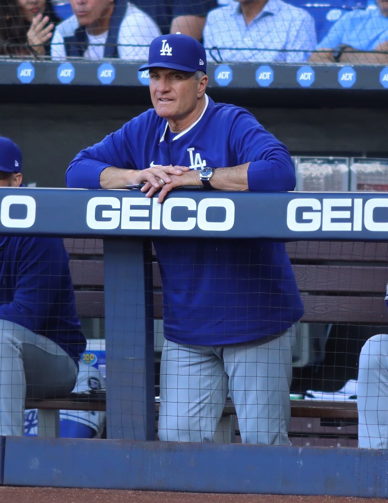 Bob Geren Glossy Photo - Los Angeles Dodgers - Perfect for Autographs