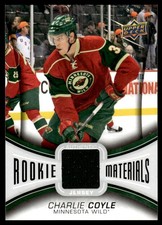2013-14 Upper Deck Rookie Materials Jersey Charlie Coyle RC #RM-CC