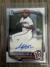 Miguel Sime Jr Bowman 2025 Auto