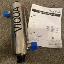 VIQUA VH200 Home Stainless Steel Ultraviolet Water 9 GPM 35WN ~ DEVICE ONLY NEW