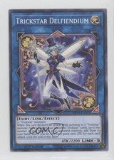 Trickstar Delfiendium 1st Ed. YuGiOh Gold Sarcophagus Tin Mega Pack #MP19-EN023