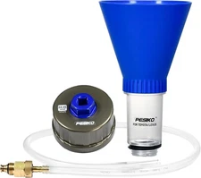 64mm Oil Filter Wrench, Drain Hose & Engine Wrench Set, Blue 