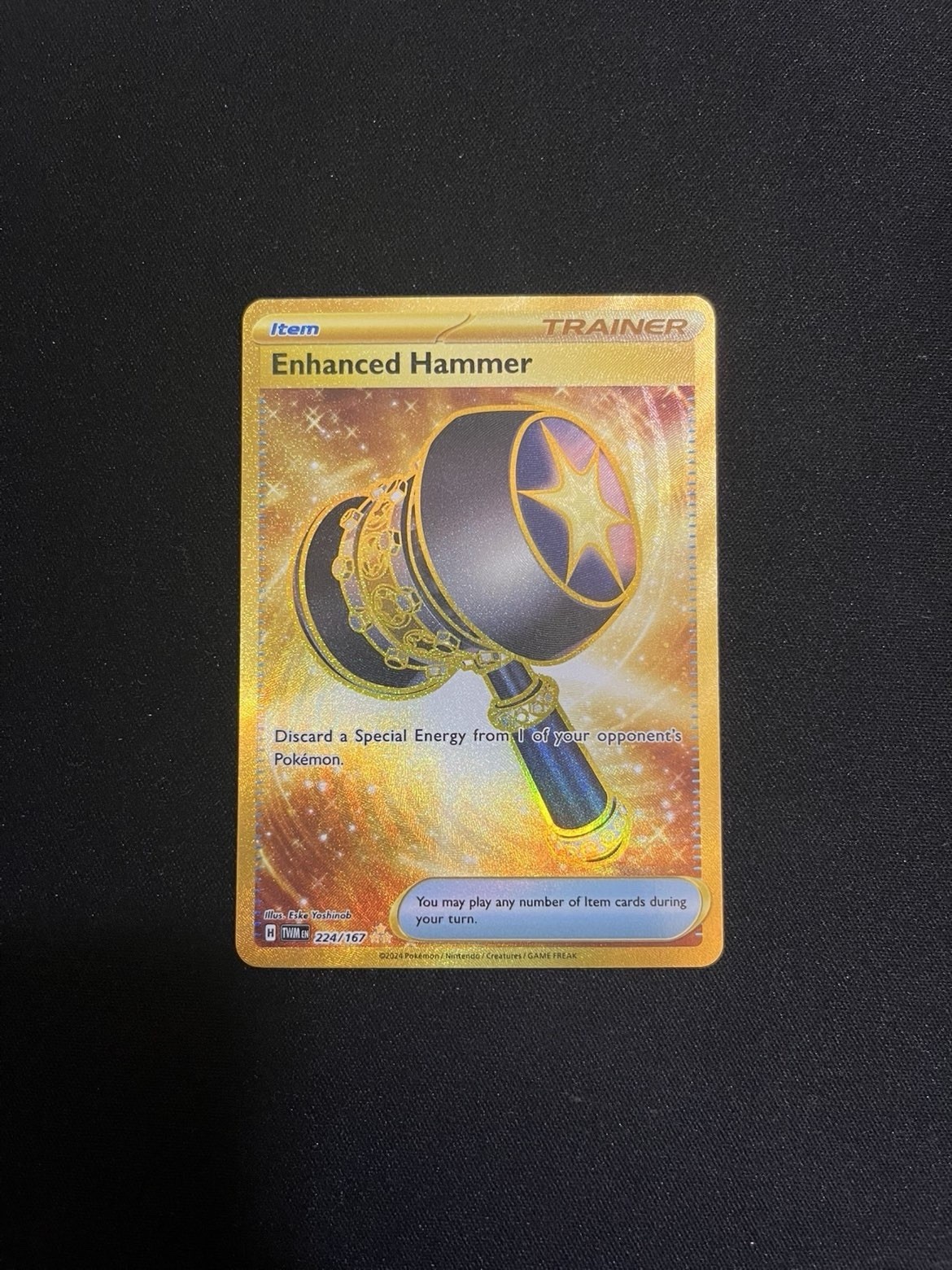 Pokémon Enhanced Hammer 224/167 Twilight Masquerade NM