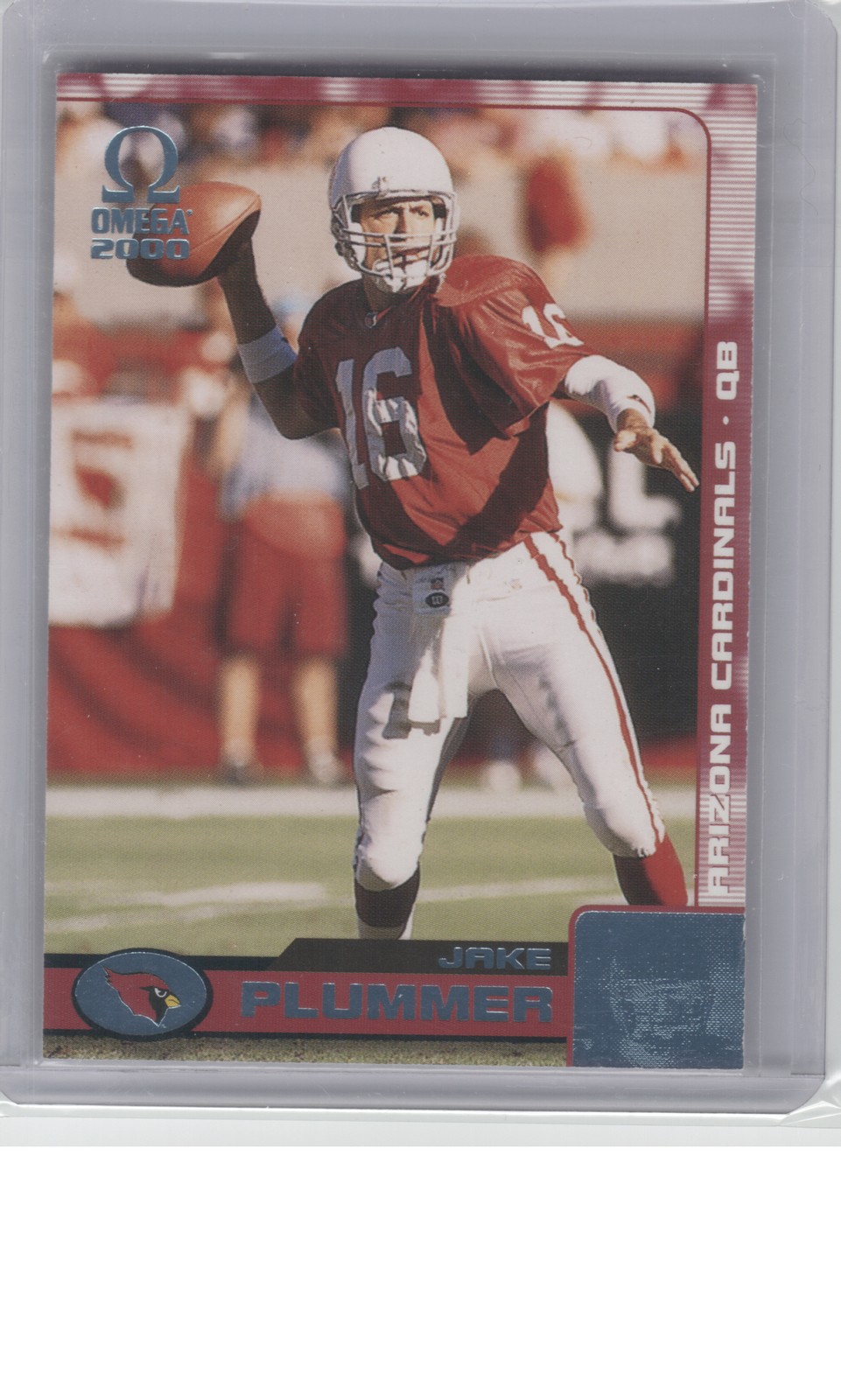 2000 Pacific Omega #4 Jake Plummer Platinum Blue #/51 B14R3C11