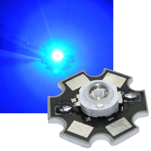 1 x HighPower Led 3 Watt on Star Circuit board 700mA 3 W High power Chip - Picture 2 of 9