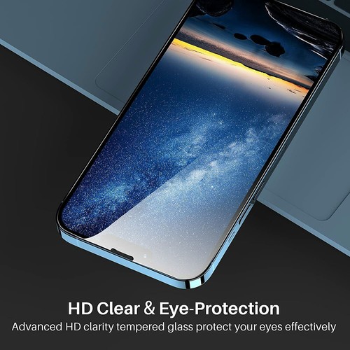 3X For iPhone 13/Pro/13 Pro Max/Mini 9H Premium Tempered Glass Screen Protector - Picture 5 of 11