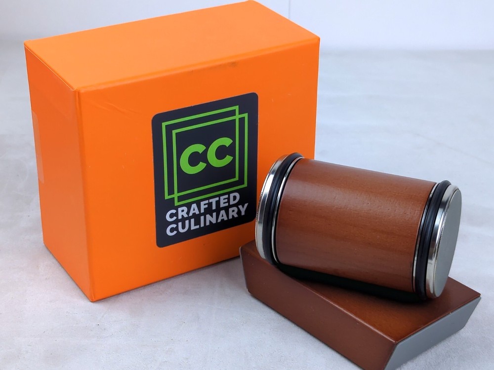 CRAFTED CULINARY Diamond Coated Rolling Knife Sharpener SET, 15° & 20° Angle NEW