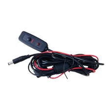 ON/OFF Switch Cable Power Cord For Car Motorcycle RGB Neon Strip LED Light 