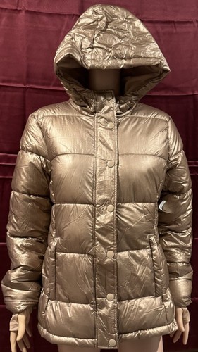 Amazon Essentials Women's Heavyweight Long-Sleeve Hooded Puffer Coat Size Medium
