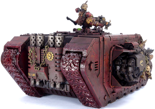Warhammer 40K Chaos World Eater / Khorne Chaos Land Raider - Bild 19 von 24