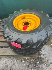 2x Mitas Wheel Rim Tyre 11.5/80/15.3 £300+vat 11.5 80 15.3 Tractor Dumper T40