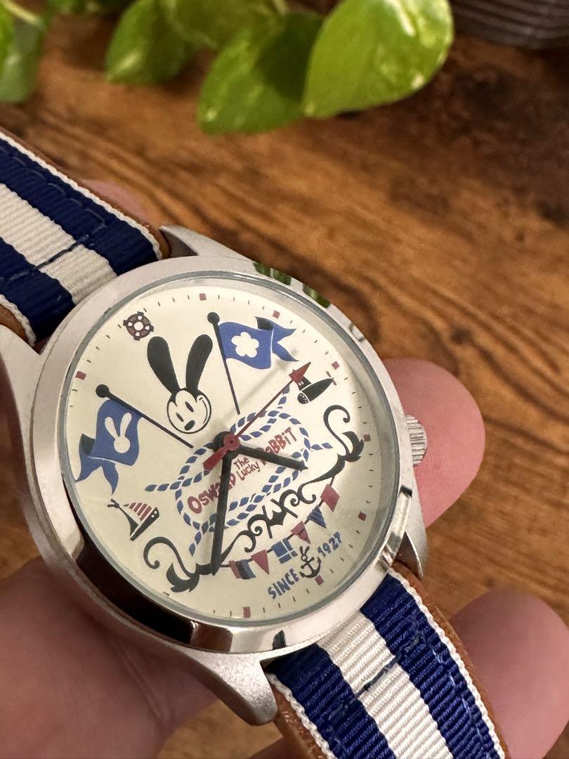 Disney Watch Oswald “The Lucky Rabbit” Striped belt No box
