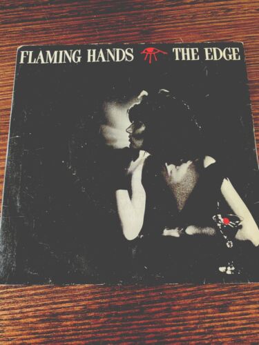FLAMING HANDS -THE EDGE Rare vinyl  7" Single feat. INXS’ A. Farris & Gary Beers - Picture 1 of 4