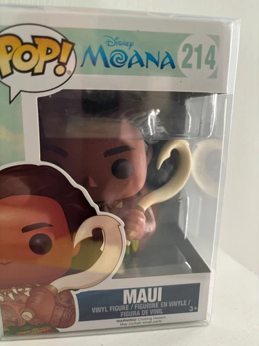 Funko Pop! Vinyl: Disney  Moana -MAUI  #214 W/Protector NIB