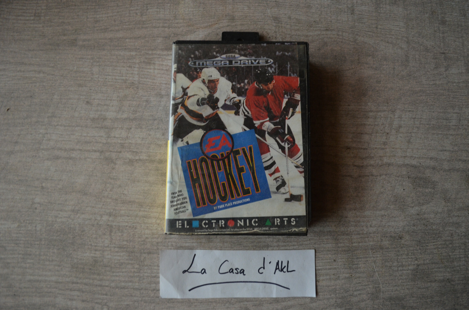 EA Hockey sans notice sur Sega Megadrive - PAL FR